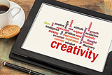 creativity word cloud