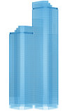 Glass skyscraper