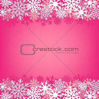 pink snow background