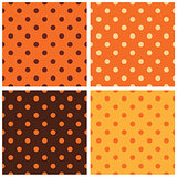 Thanksgiving dotted retro pattern collection