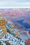 Grand Canyon National Park in winter, Arizona, USA