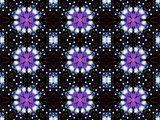 Seamless pattern in space style