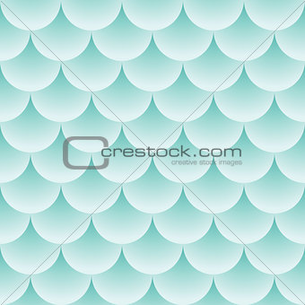 Fish scales pattern - abstract seamless vector texture