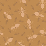 Simple seamless vector texture - ants