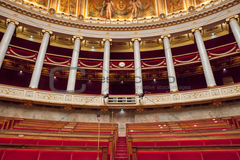 Assemblee nationale, chamber of deputies, Paris France
