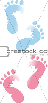 baby footprints