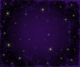 Dark violet grunge Christmas pattern