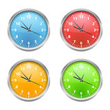 Colored Clocks