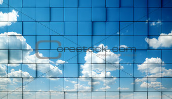 Abstract sky background