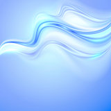 Abstract blue winter background 