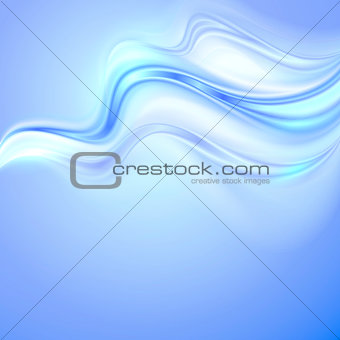 Abstract blue winter background 
