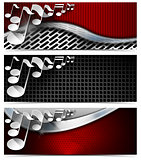 Three Musical Banners - N4
