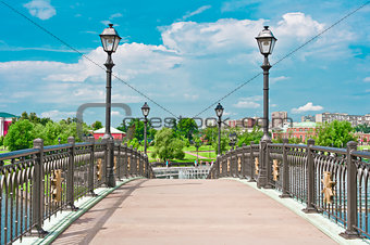 Bridge in Tsaritsino Park, Moscow