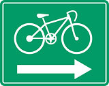 Bicycle Road Sign Symbol