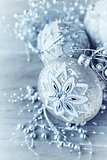Silver Christmas Ornaments