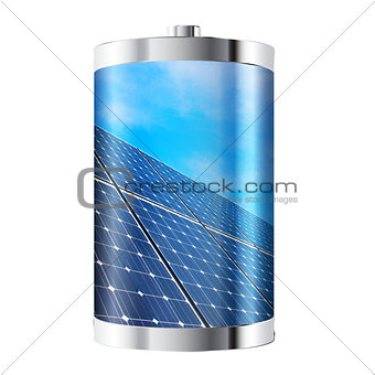 Solar Panel Battery