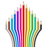 Color pencils.