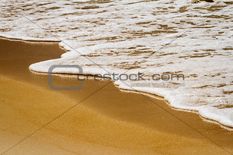 Wave on beach  