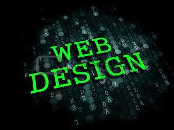Web Design. Internet Concept.