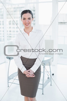 Portrait of an elegant businesswoman in office
