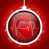 Merry Christmas Doctor Hospital Heart Ball