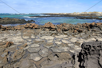 Rock formations (El cotillo - Fuerteventura - Spain)