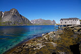 Panorama by fjord