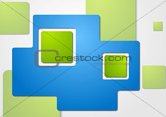 Modern infographic vector background