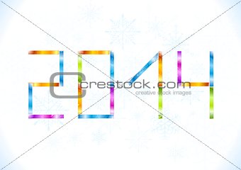 Bright Christmas vector background