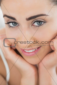 Young beautiful woman posing for the camera