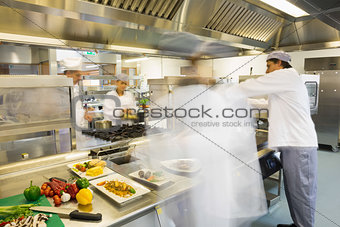 Chefs busy at work