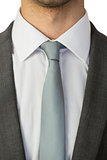 Close up of businessman wearing a tie and jacket