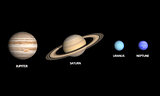 Planets Jupiter Saturn Uranus and Neptune
