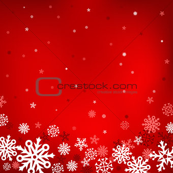 red snow mesh background