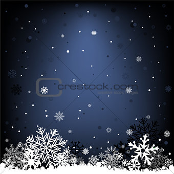 dark blue snow mesh background