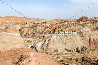 Landscape of Danxia landform