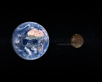 Callisto and Earth