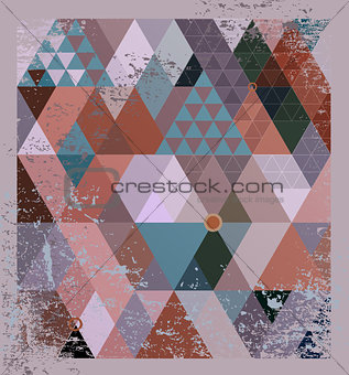 Abstract geometric background for design