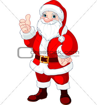 Thumbs Up Santa Claus