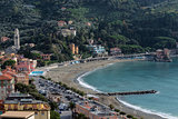 Panorama of Levanto (Liguria, Italy)