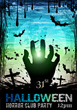 Halloween Fear Horror Party Background