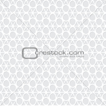 Abstract vector seamless monochrome pattern
