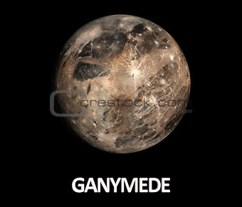 Jupitermoon Ganymede