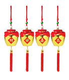 Chinese New Year Golden Pots Ornaments 