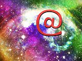 Space E-mail symbol