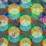 abstract pattern of circles