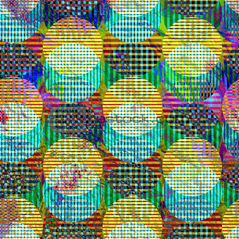 abstract pattern of circles