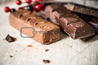 Closeup chocolate