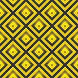 Retro pattern of geometric shapes. Seamless vector pattern with squares