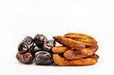 dates and dried bananas